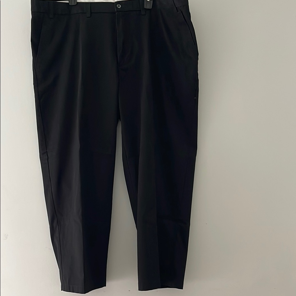 George Black Dress Pants Straight-Leg Formal